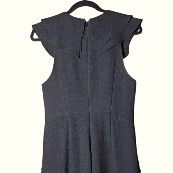 C/MEO COLLECTIVE Metal Clouds Ruffle Jumpsuit Size Large - Picture 6 of 6